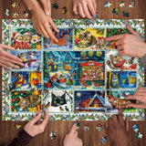 I gatti di Natale puzzle puzzle 1000 pezzi