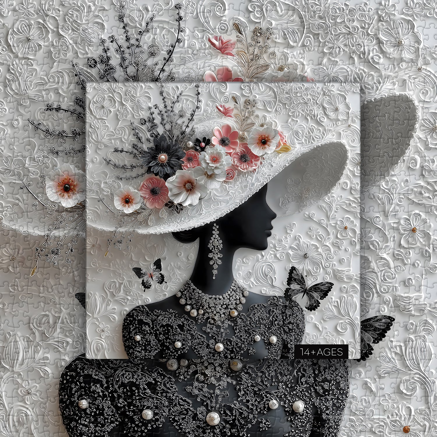 Jigsaw -Puzzle von Blumenmuse 1000 Stücke