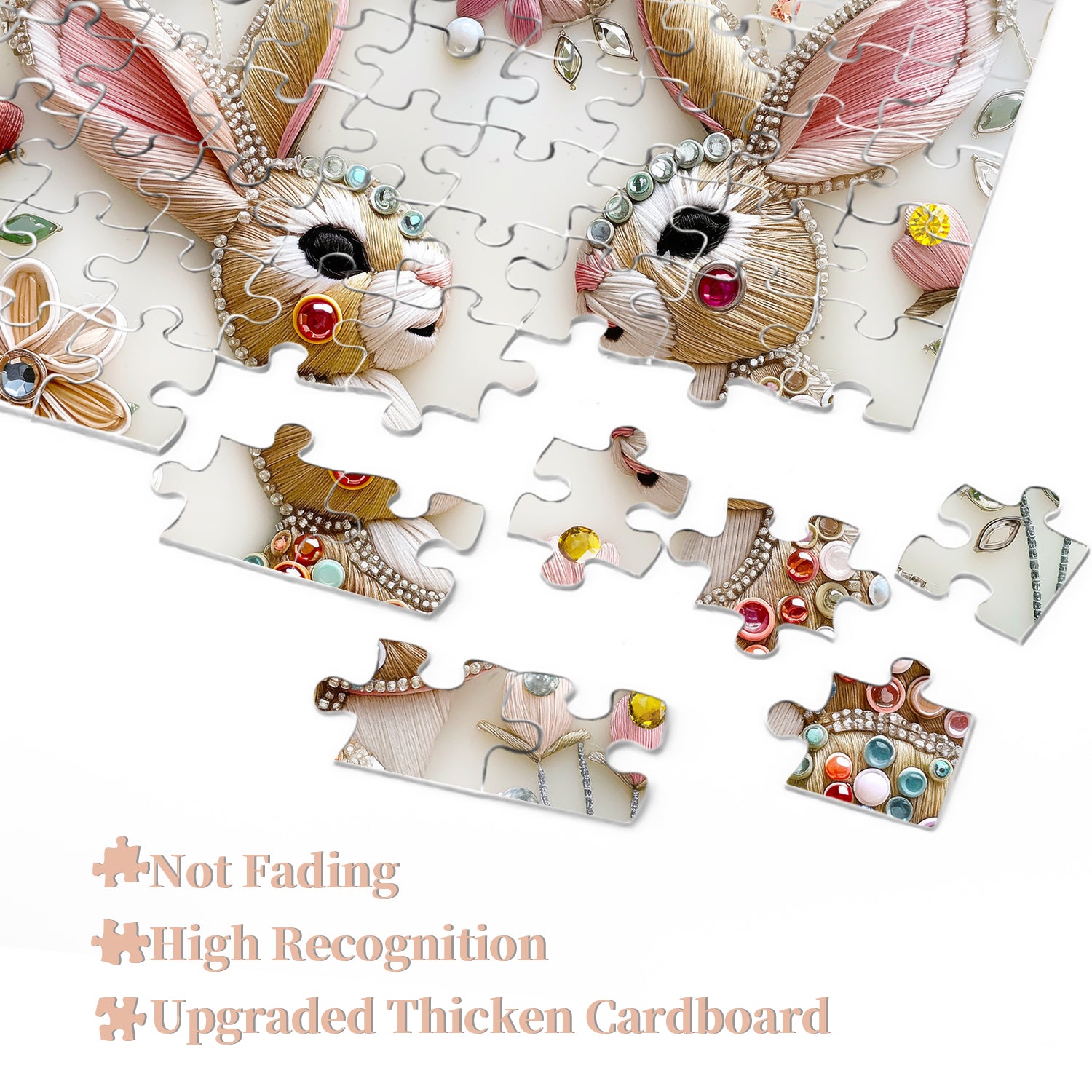 Diamond Bunny puzzle puzzle 1000 pezzi