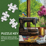 Stiche von Frühlings -Puzzles 1000 Stücke
