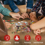 Gioioso puzzle natalizio puzzle 1000 pezzi