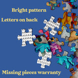 Pawprints Starry puzzle puzzle 1000 pezzi