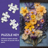 Puzzle collage fiore puzzle 1000 pezzi