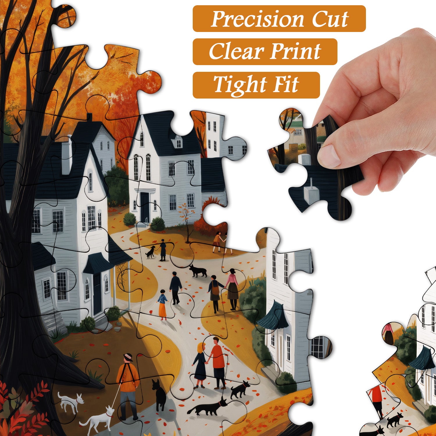 Automn Town Puzzles 1000 pièces