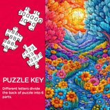 Magic Bloom Jigsaw Entrati 1000 pezzi