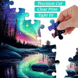Starlit Aurora Dream Jigsaw Puzzle 1000