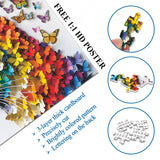 Puzzle gatto farfalla arcobaleno puzzle 1000 pezzi