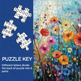 Champs chromatiques Puzzle de puzzle 1000 pièces