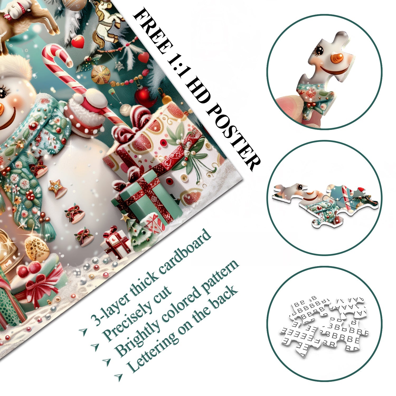Inverno dolcezza puzzle puzzle 1000 pezzi