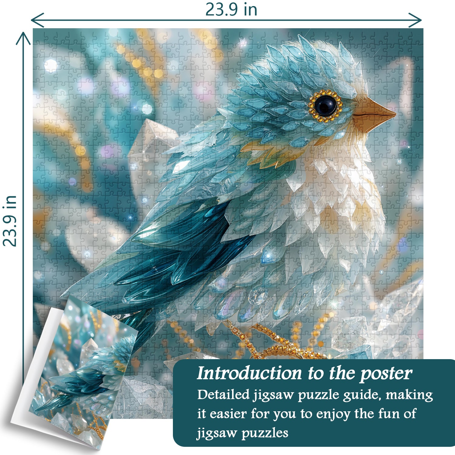 Puzzle puzzle di cristallo 1000 pezzi
