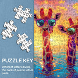 Sunshine Giraffe Puzzle 1000 pièces