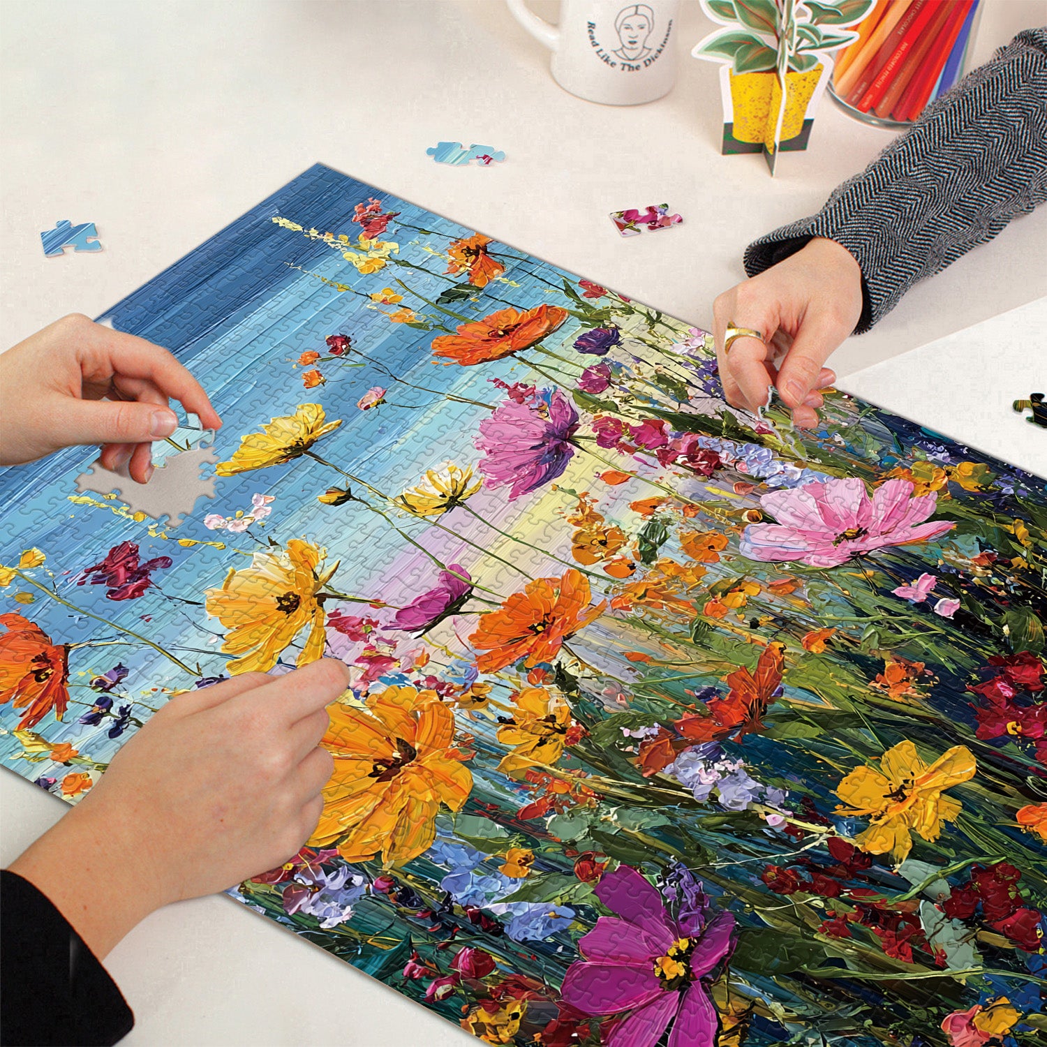 Blütenpalette Puzzle 1000 Stücke