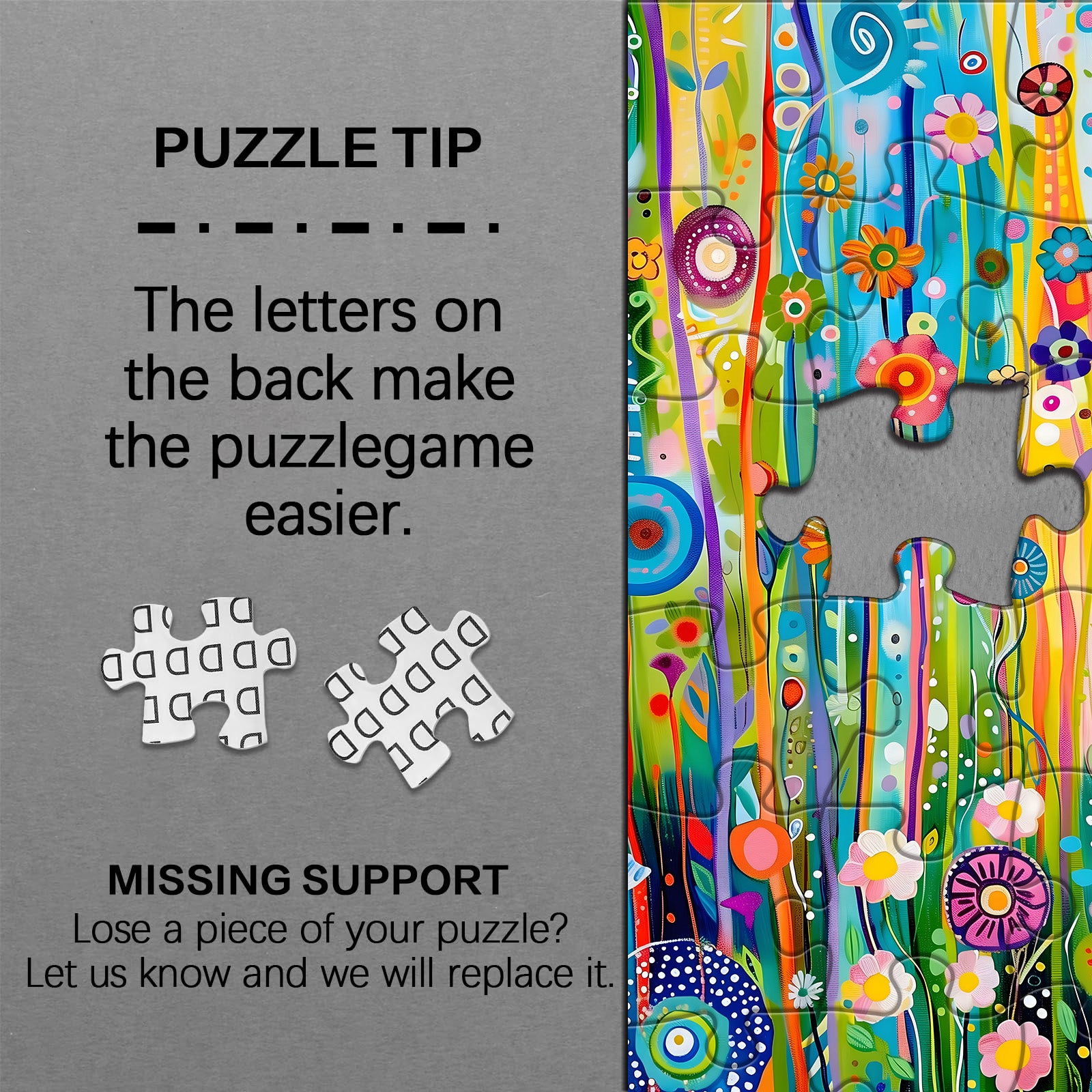 Fiorisce liberamente puzzle 1000 pezzi