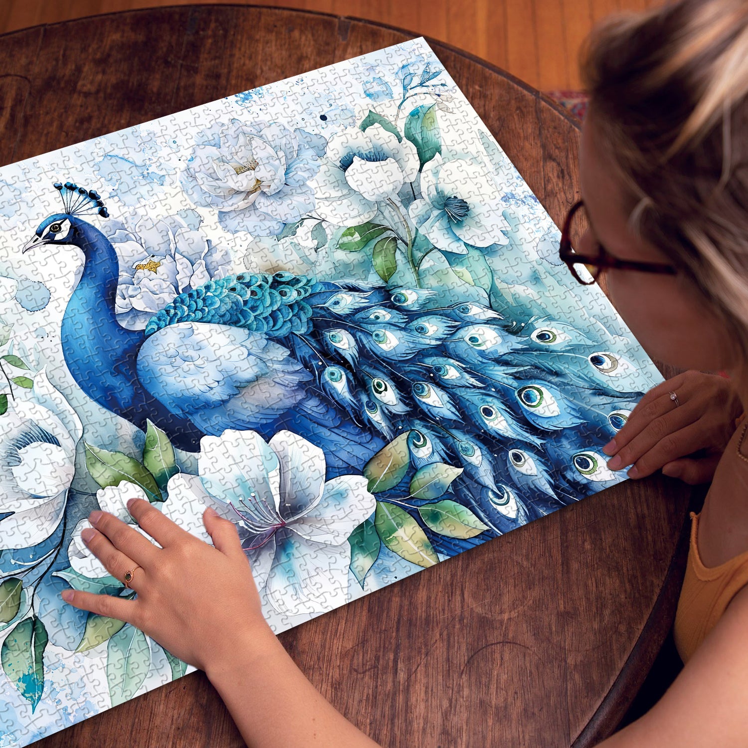 Art Peacock Jigsaw Puzzle 1000 piezas