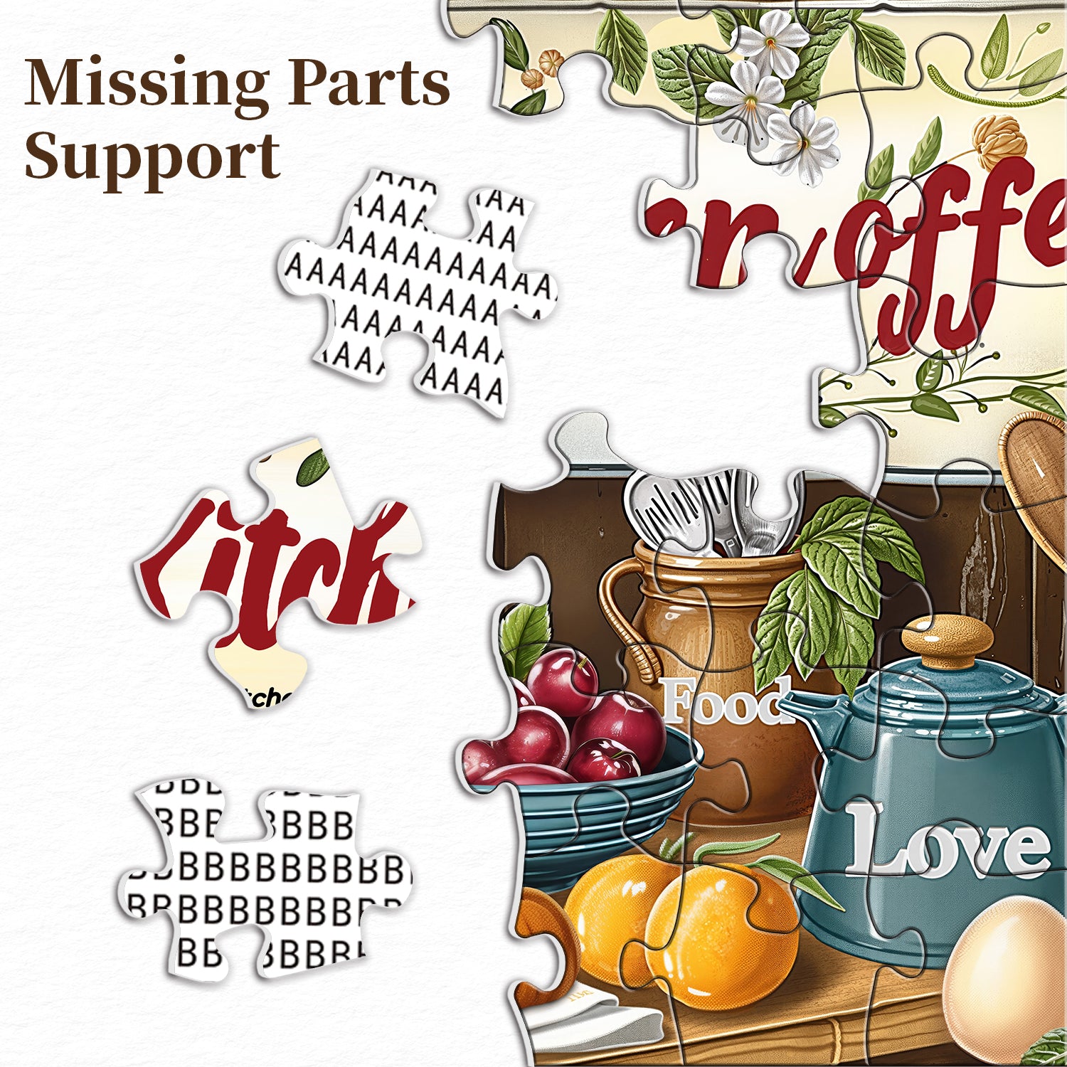Accogliente puzzle da cucina puzzle 1000 pezzi