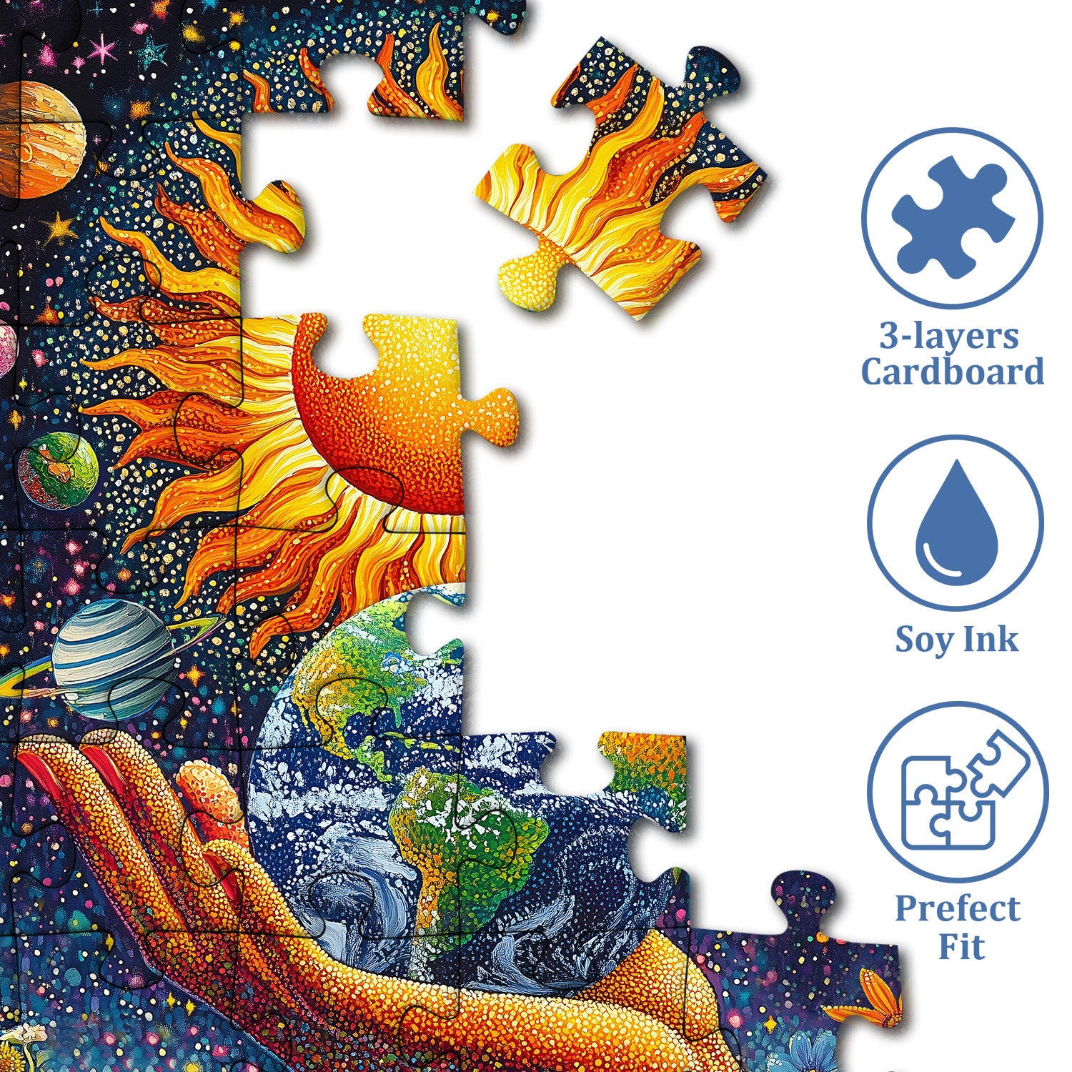 Puzzle bloom cosmic puzzle 1000 pezzi
