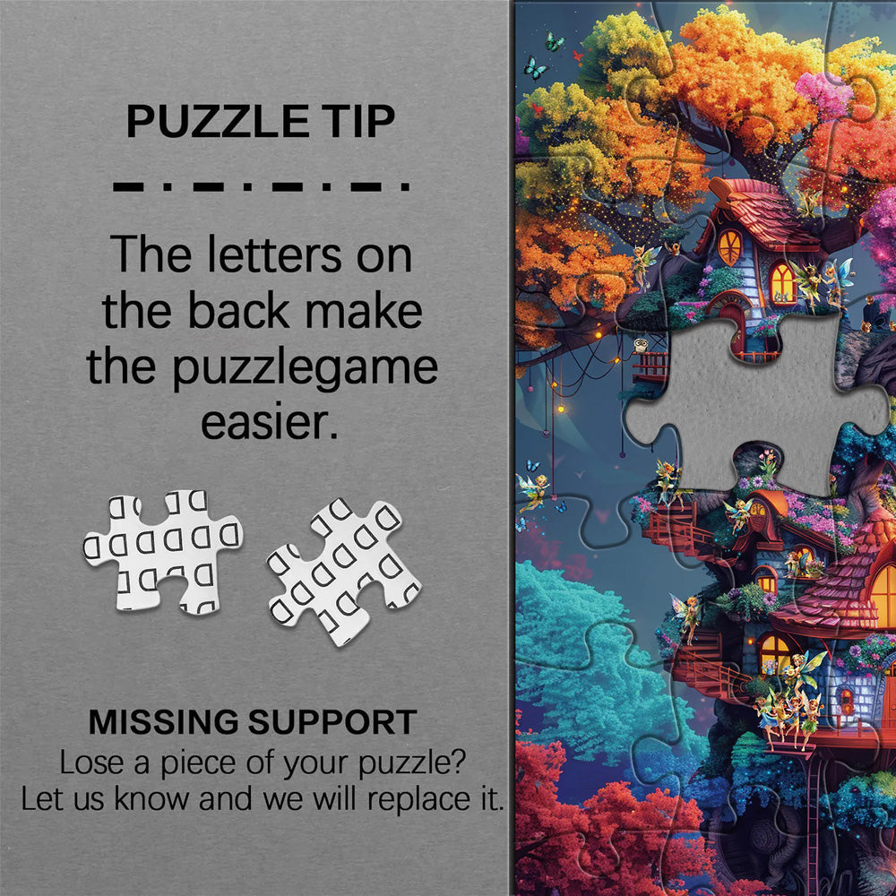 Puntatore di puzzle di fata albero 1000 pezzi
