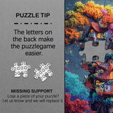 Puntatore di puzzle di fata albero 1000 pezzi