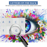 Wunderschöne Augen Puzzle 1000 Stücke