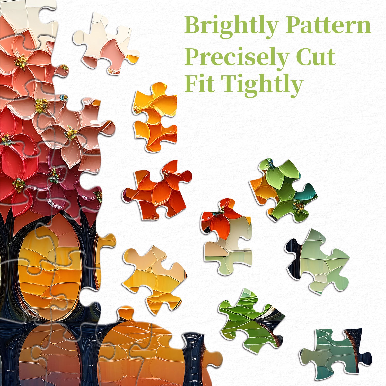 Rainbow Tree Jigsaw Puzzle 1000 pezzi