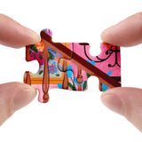 Regenbogen Sukkulente Puzzle 1000 Stücke
