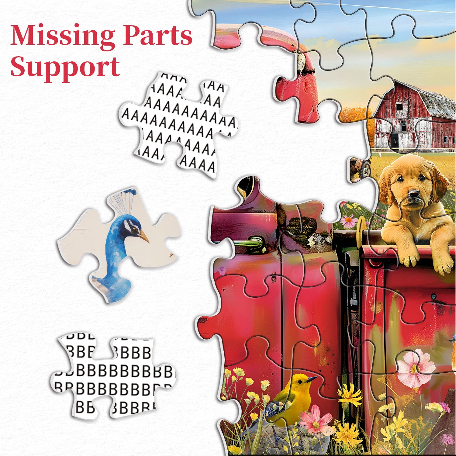 Farm Life Jigsaw Puzzle 1000 Pieces