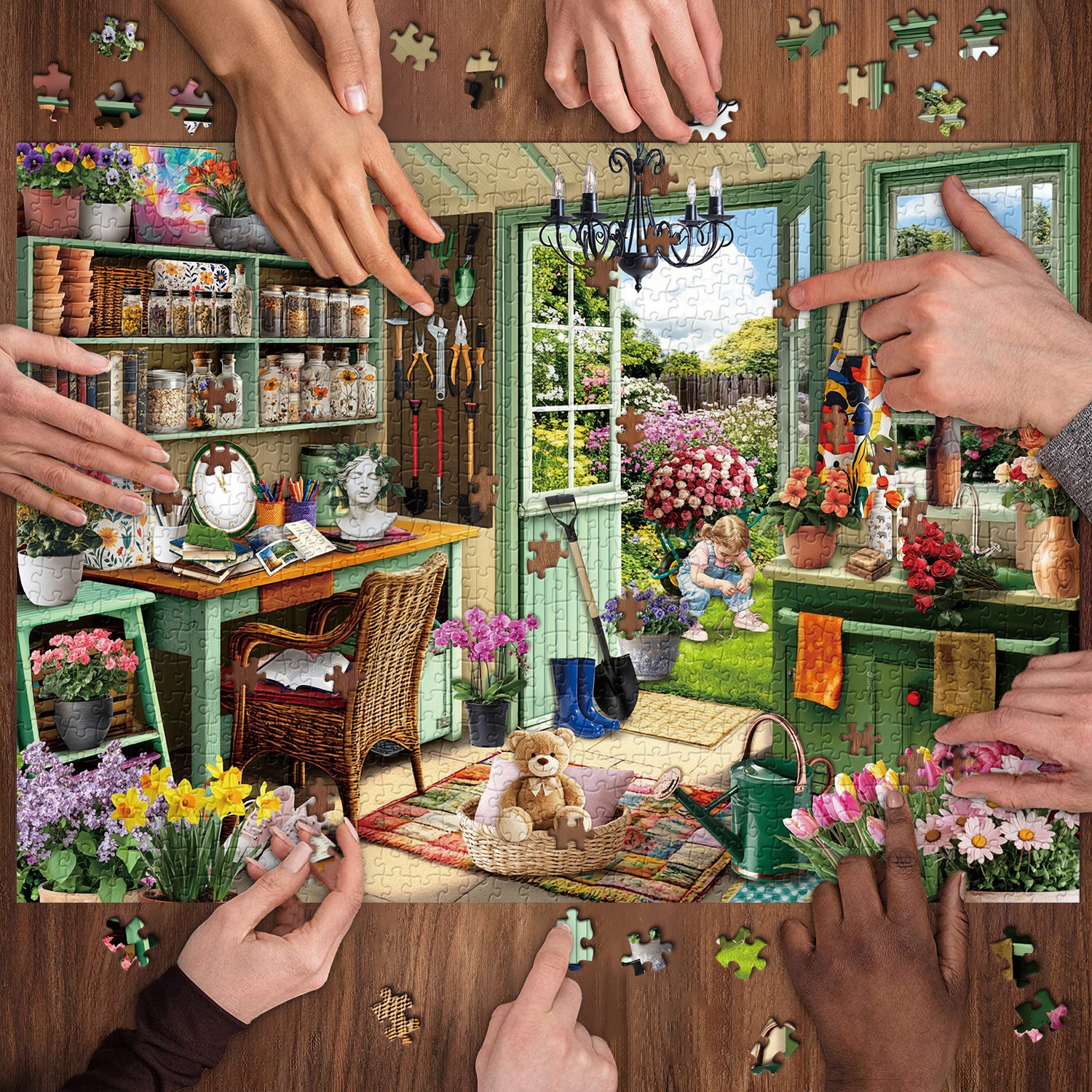 Spring Reverie puzzle puzzle 1000 pezzi