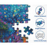 Puzzle a baldacchino di cristallo 1000 pezzi