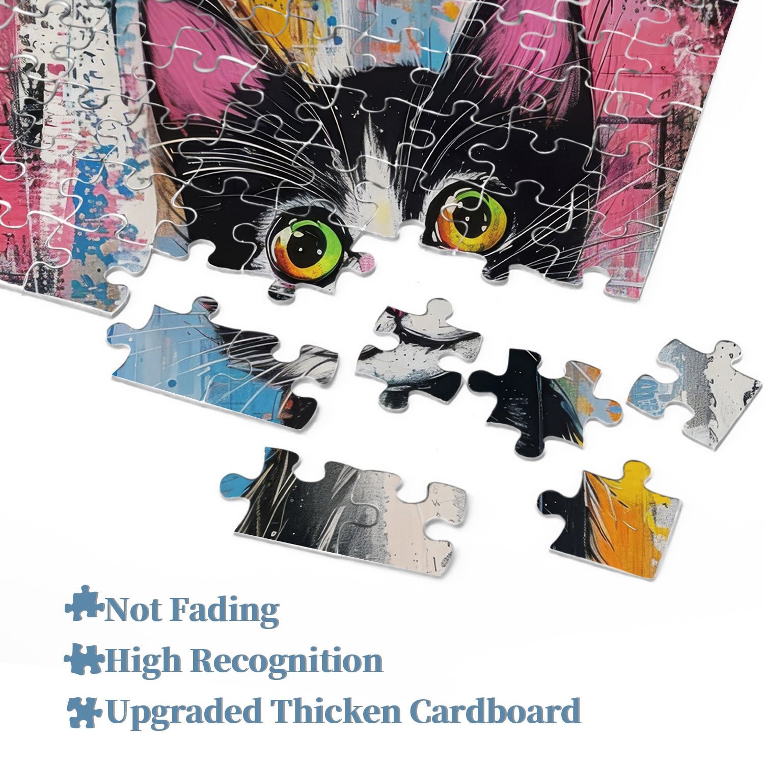 Cat Canvas puzzle puzzle 1000 pezzi