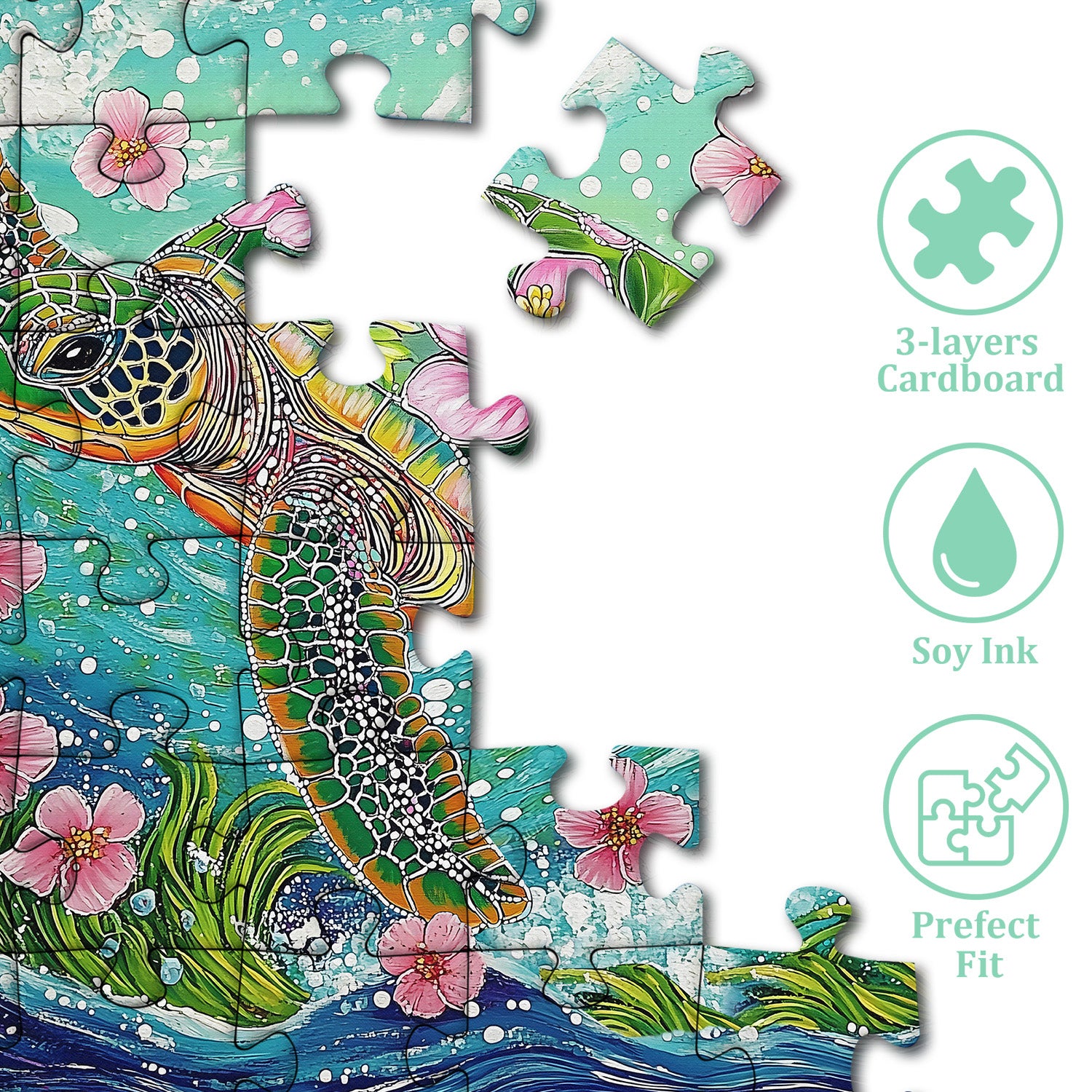 Turtle's Voyage Jigsaw Puzzle 1000 pezzi