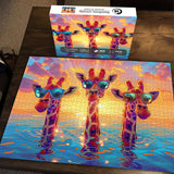 Sunshine Giraffe Puzzle 1000 pièces