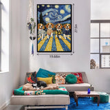 Pawprints Starry puzzle puzzle 1000 pezzi