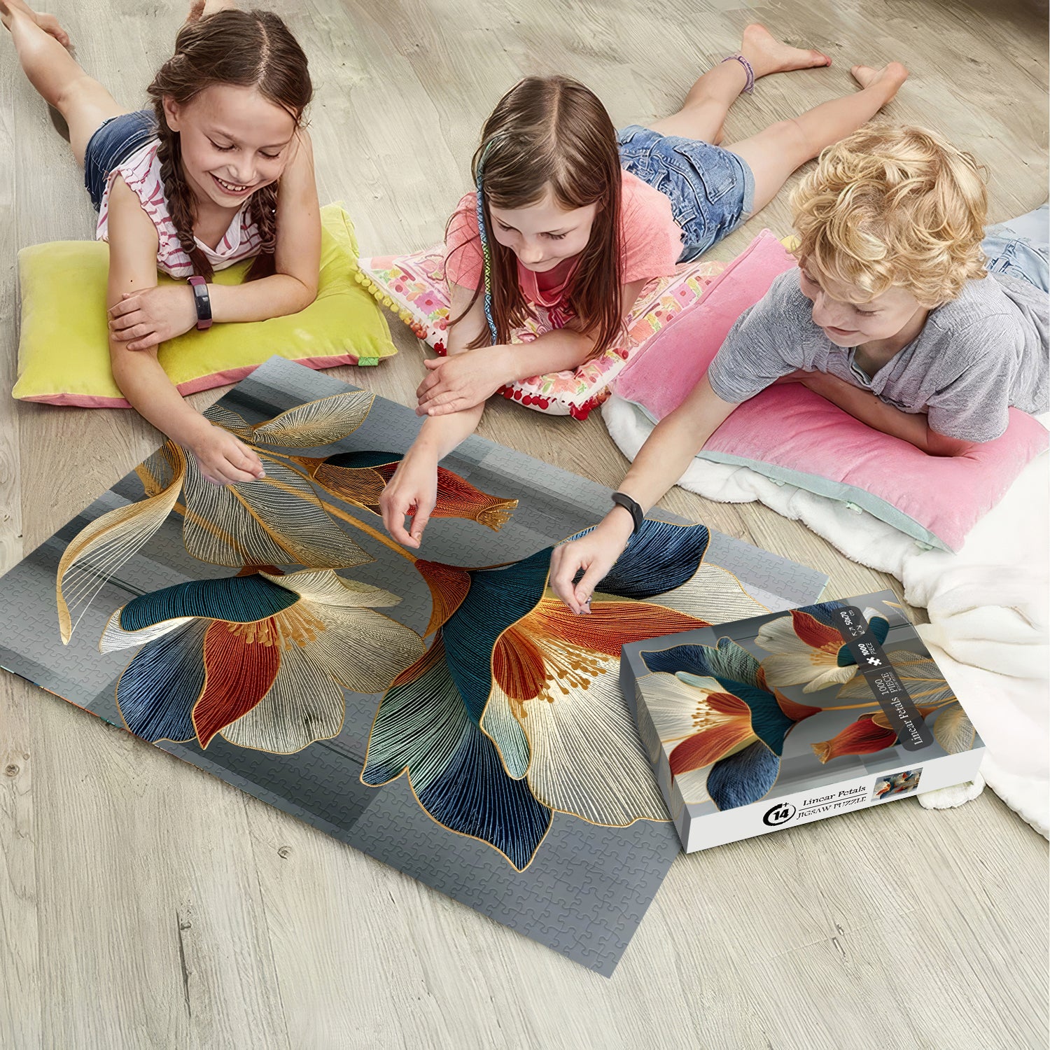 Puzzle Petali Lineari 1000 Pezzi