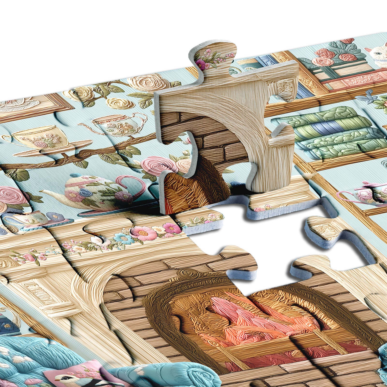 Accoglienti puzzle d'angolo puzzle 1000 pezzi