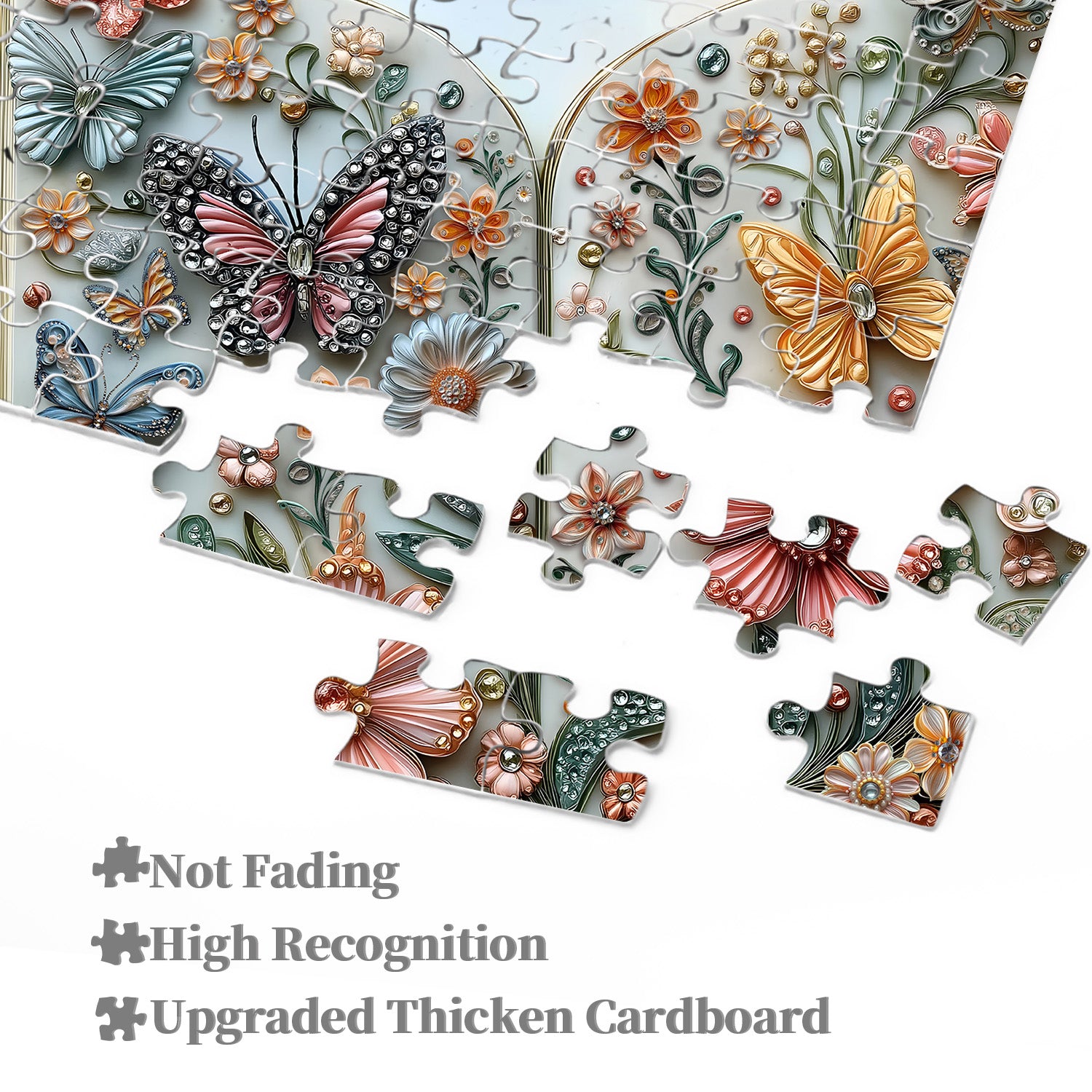 Pagine fiorite puzzle puzzle 1000 pezzi