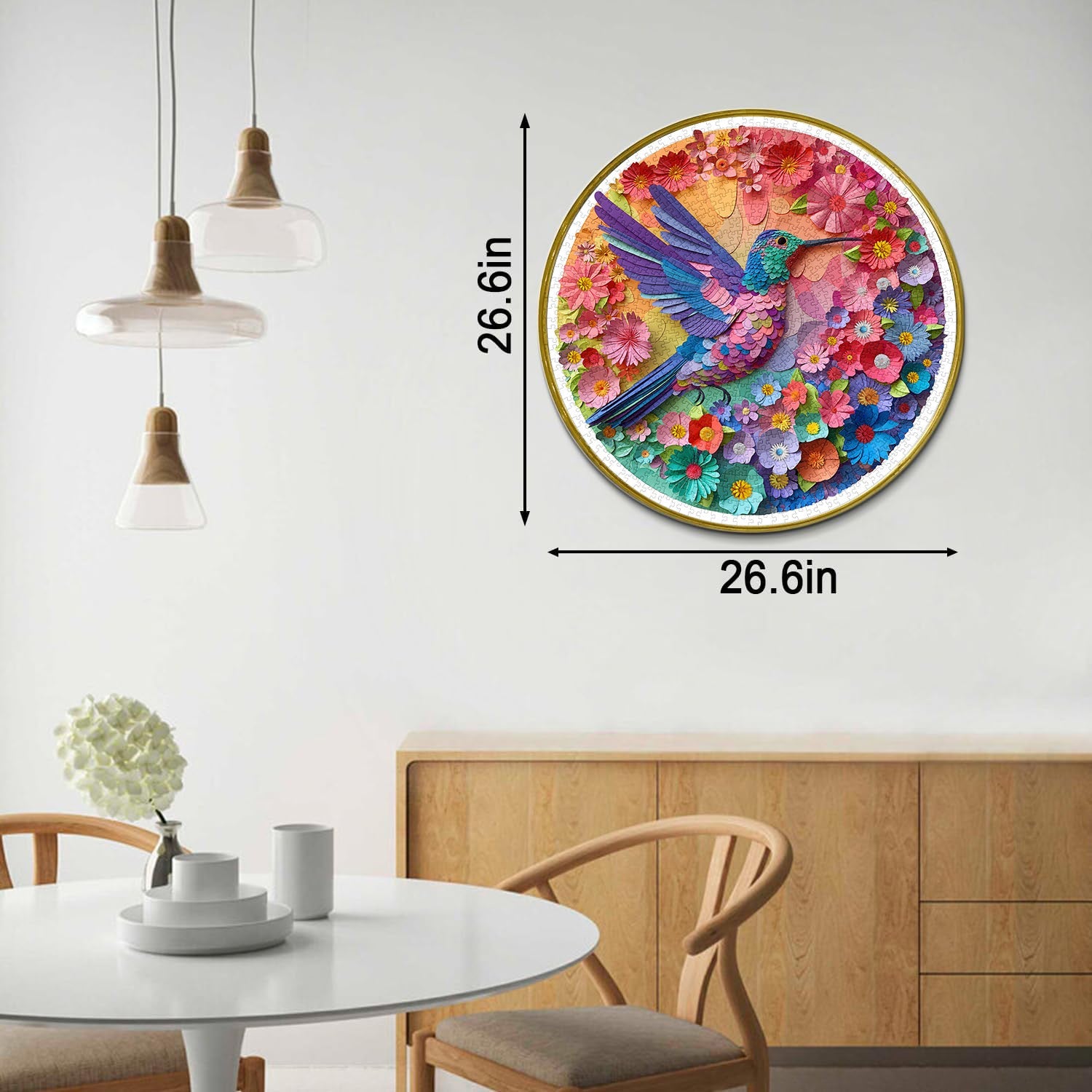 Colibrì tra i fiori puzzle puzzle 1000 pezzi