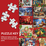 Christmas lllustration Jigsaw Puzzle 1000 Pieces