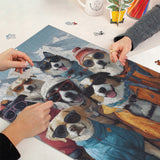 Ski Dog Team Stuzzine Puzzle 1000 pezzi