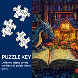 Book Enchanted Dragon Jigsaw Puzzles 1000 pièces