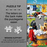 Puzzle puzzle cuccioli cattivi 1000 pezzi