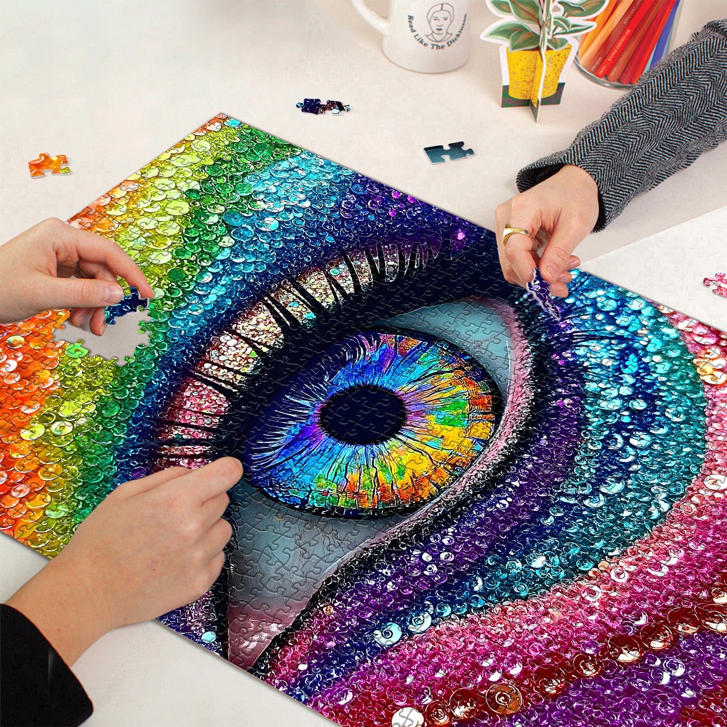 Puzzle Rainbow Eye 1000 pezzi