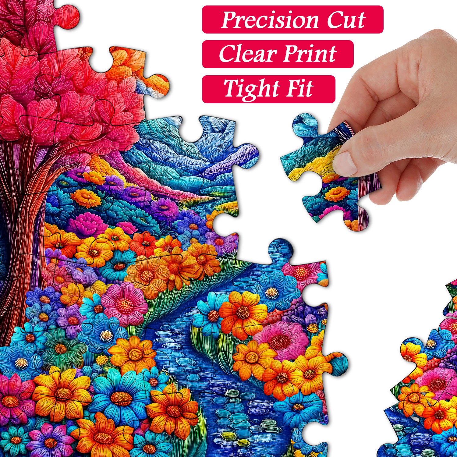 Magic Bloom Jigsaw Entrati 1000 pezzi