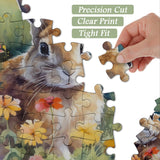 Blossom Bunny Jigsaw Puzzle 1000 Pieces