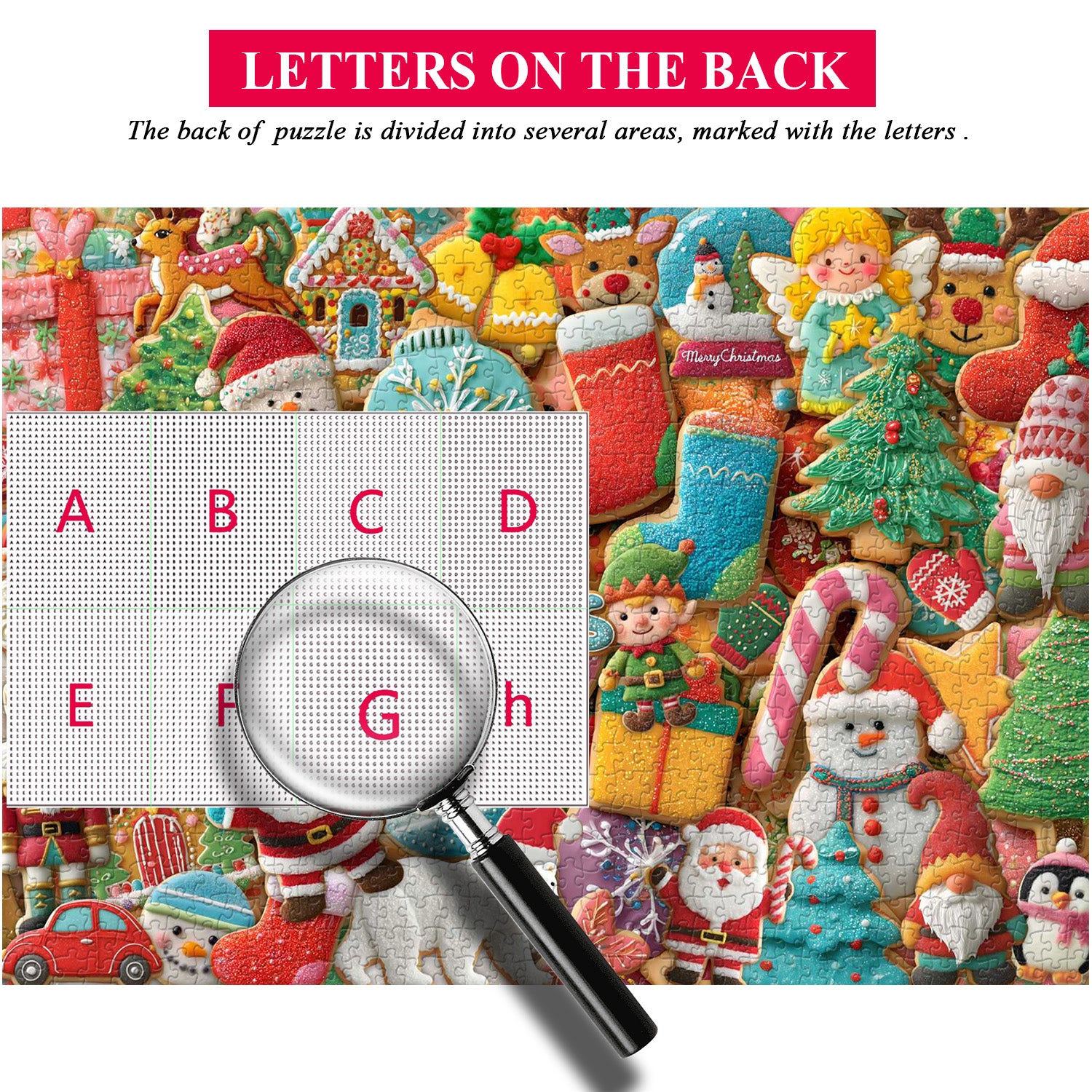 Dolce puzzle di Natale 1000 pezzi