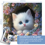 Puzzle floreale Hideaway 1000 pezzi