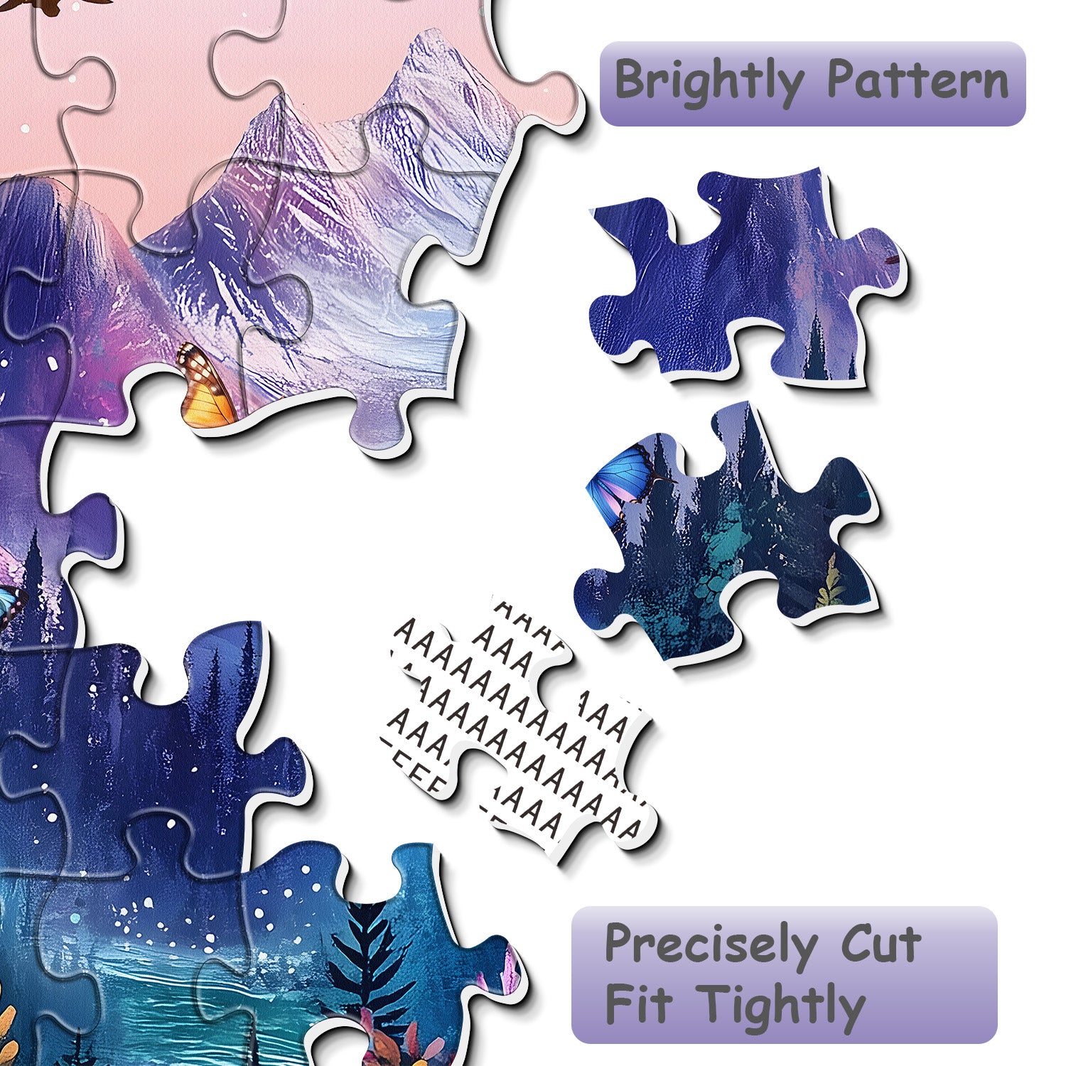 Foresta in libri puzzle 1000 pezzi
