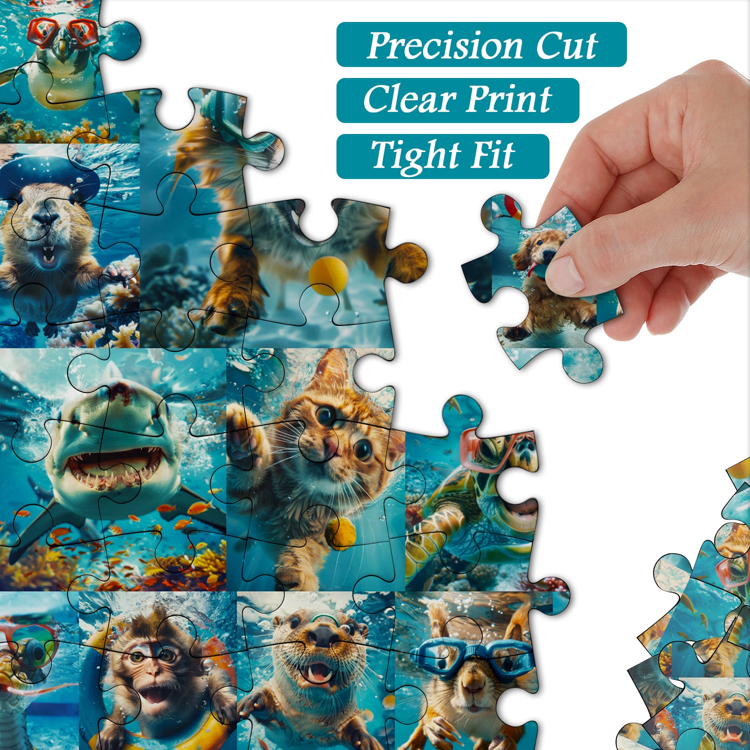 Critteri subacquei puzzle puzzle 1000 pezzi