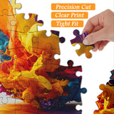 Pieci di puzzle a colpa a colori 1000 pezzi