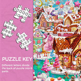 Candy Town Jigsaw Puzzle 1000 pezzi