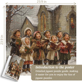 Coro de invierno Rompecabezas Puzzle 1000 piezas